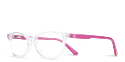 Shop EYE'M Kids Rectangle Eyeglasses in Clear online.