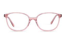 EYE'M Kids Square Eyeglasses in Pink – Product Photo 1