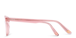 EYE'M Kids Square Eyeglasses in Pink – Product Photo 3