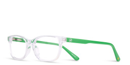 Shop EYE'M Kids Rectangle Eyeglasses in Clear online.
