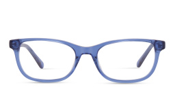 EYE'M Kids Rectangle Eyeglasses in Blue – Product Photo 1