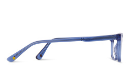 EYE'M Kids Rectangle Eyeglasses in Blue – Product Photo 4