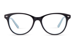 Shop EYE'M Kids Round Eyeglasses in Black online.