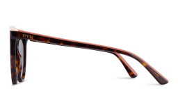 EYE'M Cat-Eye Sunglasses in Havana – Product Photo 3