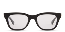 BOTTEGA VENETA Unisex Rectangle Eyeglasses in Black – Product Photo 1