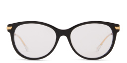 BOTTEGA VENETA Square Eyeglasses in Black – Product Photo 1