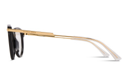 BOTTEGA VENETA Square Eyeglasses in Black – Product Photo 3