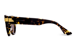 BOTTEGA VENETA Cat-Eye Sunglasses in Havana – Product Photo 3