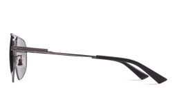 Shop BOTTEGA VENETA Unisex Aviator Sunglasses in Silver online.