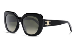 CELINE Triomphe Black Butterfly Sunglasses in Black – Product Photo 2
