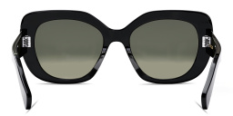 CELINE Triomphe Black Butterfly Sunglasses in Black – Product Photo 4