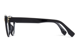 Shop FENDI Fendi First Cat-Eye Eyeglasses in Black online.