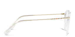 Shop BURBERRY Panthos Eyeglasses in Transparent online.