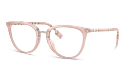 Shop BURBERRY Cat-Eye Eyeglasses in Pink online.