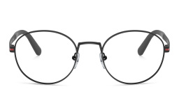 Round Eyeglasses من بولغري بلون أسود مطفي - صورة المنتج 1