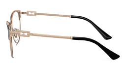 BVLGARI Cat-Eye Eyeglasses in Rose Gold – Product Photo 3