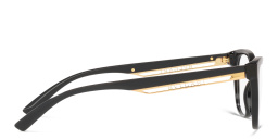 Shop BVLGARI Butterfly Eyeglasses in Black online.