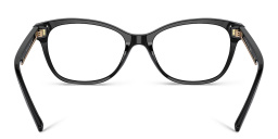 Shop BVLGARI Butterfly Eyeglasses in Black online.