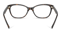 Shop BVLGARI Butterfly Eyeglasses in Havana online.