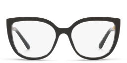 BVLGARI Cat-Eye Eyeglasses in Black – Product Photo 1