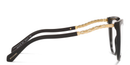 BVLGARI Cat-Eye Eyeglasses in Black – Product Photo 3