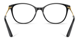 Shop Dolce & Gabbana Butterfly Eyeglasses in Black online.