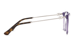 نظارات طبية طراز بترفلاي من دولتشي آند غابانا بلون أرجواني - صورة المنتج 3