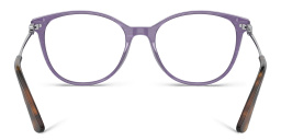 Dolce & Gabbana Butterfly Eyeglasses in Fleur Purple – Product Photo 4