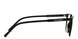 Shop Dolce & Gabbana Square Eyeglasses in Black online.