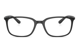 Unisex Pillow Eyeglasses من راي بان بلون أسود لامع - صورة المنتج 1