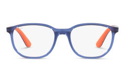 Shop Ray-Ban Junior Kids Pillow Eyeglasses in Blue online.