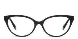 Shop TIFFANY Cat-Eye Eyeglasses in Black online.