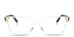 Wide Rectangle Eyeglasses من تيفاني أند كو بلون شفاف - صورة المنتج 1