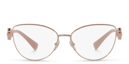 VERSACE Cat-Eye Eyeglasses in Rose Gold – Product Photo 1