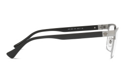 نظارات طبية ميدوسا بإطار مستطيل من فيرزاتشي بلون رصاصي - صورة المنتج 3