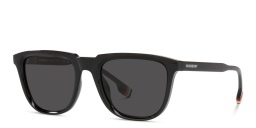BURBERRY Square Sunglasses in Black – Product Photo 2