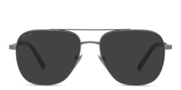 BVLGARI Pilot Sunglasses in Matte Gunmetal – Product Photo 1