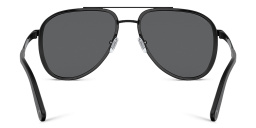 BVLGARI Aviator Sunglasses in Matte Black – Product Photo 4