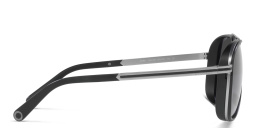 BVLGARI Aviator Sunglasses in Matte Gunmetal – Product Photo 3