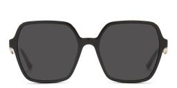BVLGARI Oversized Square Sunglasses in Black – Product Photo 1