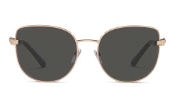 BVLGARI Cat-Eye Sunglasses in Pink Gold – Product Photo 1