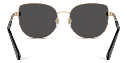 BVLGARI Cat-Eye Sunglasses in Pink Gold – Product Photo 4