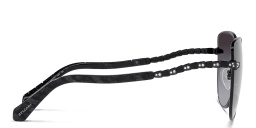 تسوق نظارات شمسية كات آي بولغري بلون أسود أونلاين.