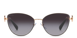 BVLGARI Cat-Eye Sunglasses in Rose Gold – Product Photo 1