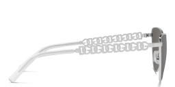 Dolce & Gabbana Cat-Eye Sunglasses in Silver – Product Photo 3
