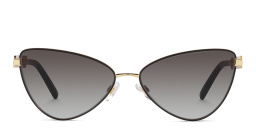 Dolce & Gabbana Cat-Eye Sunglasses in Gold – Product Photo 1