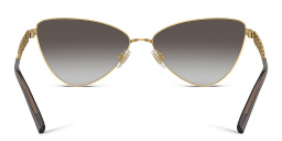 Shop Dolce & Gabbana Cat-Eye Sunglasses in Gold online.