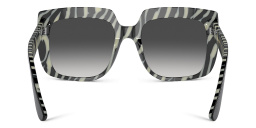 Dolce & Gabbana Oversized Square Sunglasses in Black – Product Photo 4