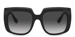 Dolce & Gabbana Oversized Square Sunglasses in Black – Product Photo 1