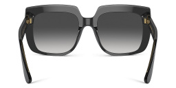 Dolce & Gabbana Oversized Square Sunglasses in Black – Product Photo 4